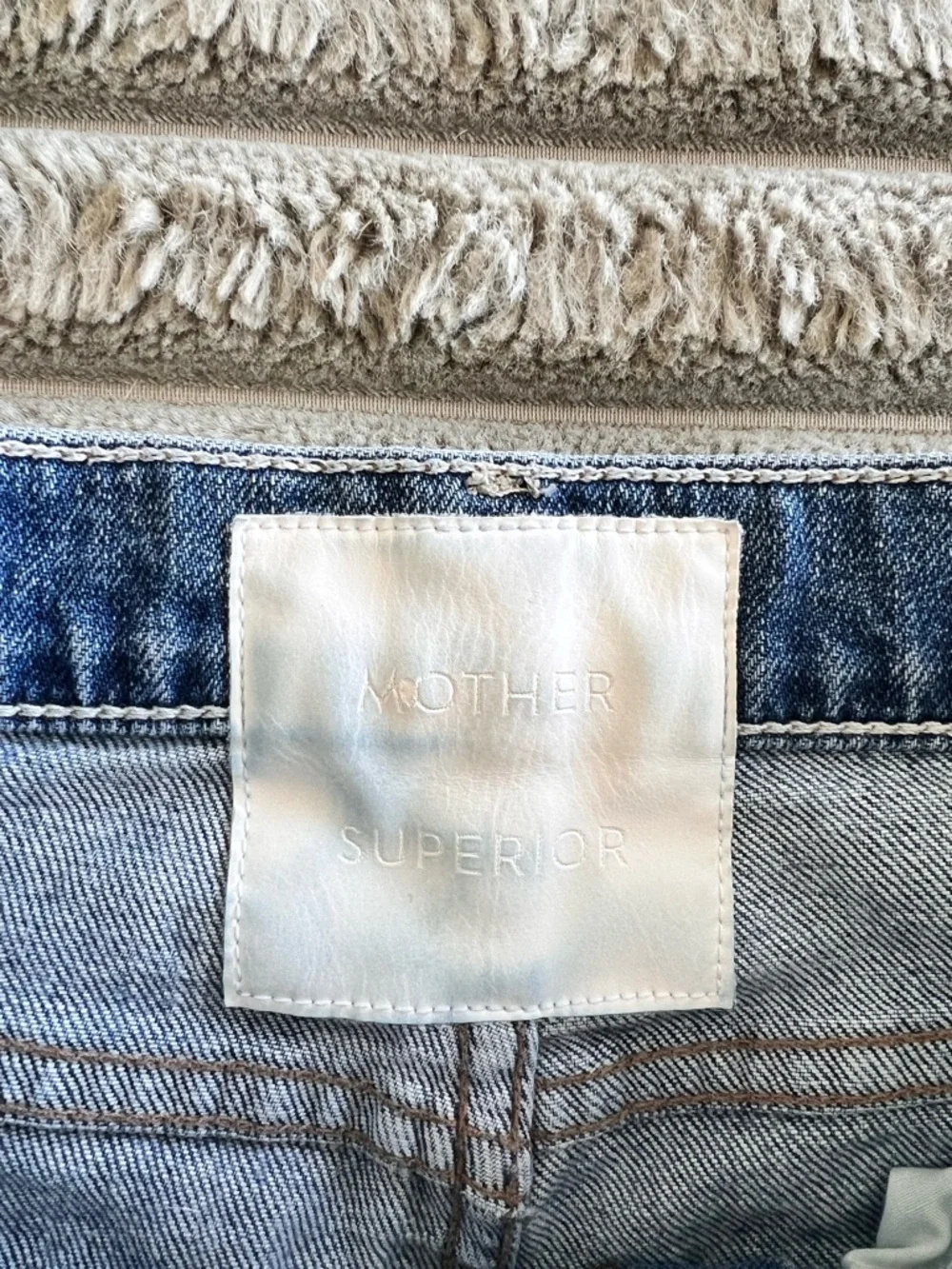 MOTHER The Curbside Ankle Jean Cowboys Don't Cry- Size 26 - Picture 9 of 14